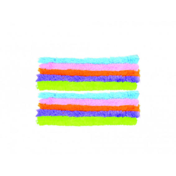 Varillas de chenilles gruesas colores pastel 300 cm x 30 mm blister de 10 unidades surtidas