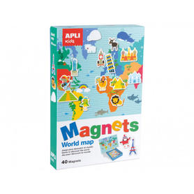 Juego apli kids magnetico mapa mundi