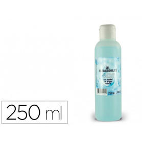 Gel hidroalcoholico higienizante de manos con alcohol de origen natural bote de 250 ml