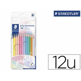 Lapices de colores staedtler 146c colores pastel caja de 12 colores surtidos