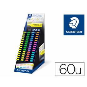 Rotulador staedtler textsurfer classic 364 expositor de 60 unidades colores surtidos