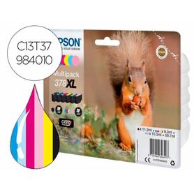 Ink-jet epson 378 xl expression home xp-8605 / 15000 / 8500 negro amarillo cian magenta cian claro