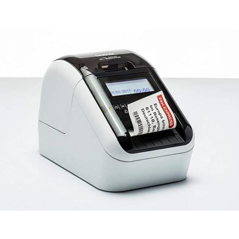 Impresora brother de etiquetas ql820nwb hasta 62 mm impresion 110 etiquetas/minuto impresion