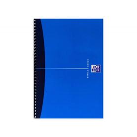 Cuaderno espiral oxford essentials tapa blanda cuarto 80 hojas 90 g cuadricula 4 mm azul
