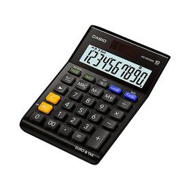Calculadora casio ms-100terii-bk sobremesa 10 digitos tax +/- tecla doble cero color negro