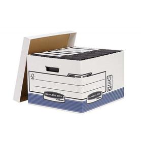 Cajon fellowes carton reciclado para almacenamiento de archivo capacidad 4 cajas de archivo tamaño din a4 rf8649 rf8649