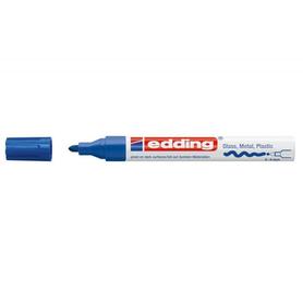 Rotulador edding punta fibra 750 azul punta redonda 3,5 mm