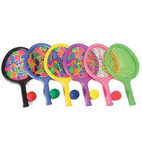 Raqueta amaya tam tam con pelota set de 2 unidades