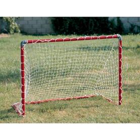 Porteria de futbol amaya con red desmontable en tubo de pvc 200x100x60 cm