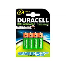 Pila duracell recargable staycharged aa 2400 mah blister de 4 unidades