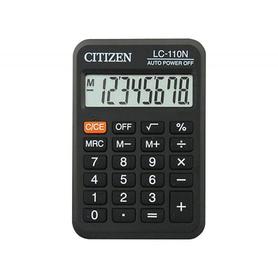 Calculadora citizen bolsillo lc-110 8 digitos negra