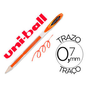 Boligrafo uni-ball roller um-120 signo 0,7 mm tinta gel color naranja