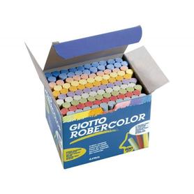 Tiza color antipolvo robercolor -caja de 100 unidades