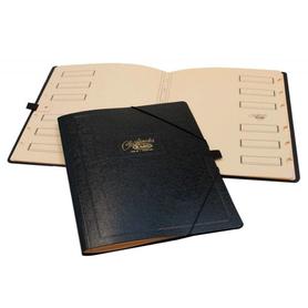 Carpeta clasificador carton compacto saro folio negra -12 departamentos
