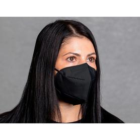 Mascarilla facial proteccion autofiltrante ffp2 con certificado ce color negra