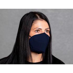 Mascarilla facial proteccion autofiltrante ffp2 con certificado ce filtracion 94% color azul