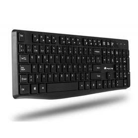 Set teclado y raton ngs allure multimedia inalambrico usb nano 2,4 ghz color negro