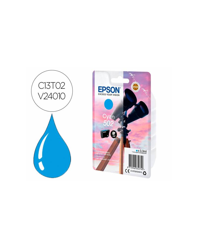 Ink-jet epson singlepack cian 502 ink