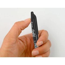 Boligrafo pilot frixion ball borrable 0,7 mm punta media negro en blister