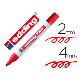 Rotulador Edding 750-49 blanco paint marker marcador permanente