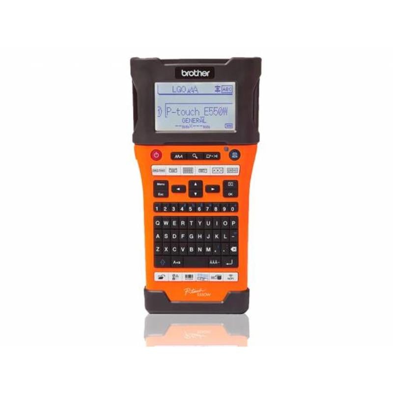 Rotuladora brother p-touch impresion termica 180x360 dpi lcd 3 lineas bateria ion litio wifi