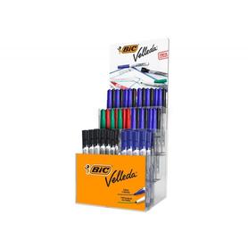 Rotulador bic velleda 1741/ liquid ink pocket expositor 96unidades colores surtidos regalo 50 bic cristal azul