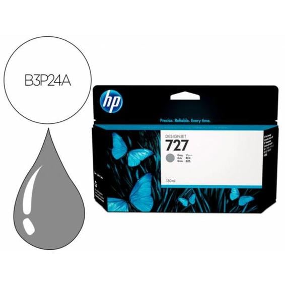 Ink-jet hp designjet t920/t1500 n 727 gris alta/1000 paginas