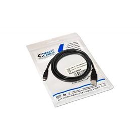 Cable usb nanocable 2.0 tipo a/m-micro usb b/m color negro longitud 1,8 m