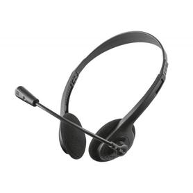 Auricular trust primo chat headset para pc y laptop longitud cable 1,8 m con microfono conexion jack 3.5