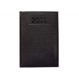 Agenda encuadernada liderpapel creta 15x21 cm 2022 semana vista color negro papel 70 gr ahuesado