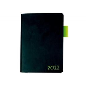 Agenda encuadernada liderpapel sifnos a5 2022 semana vista papel 70 gr color verde