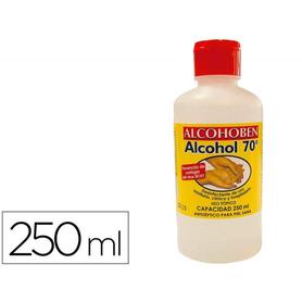 Alcohol etilico alcohoben de 70º bote de 250 ml