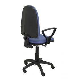 Silla Ayna bali azul claro con brazos