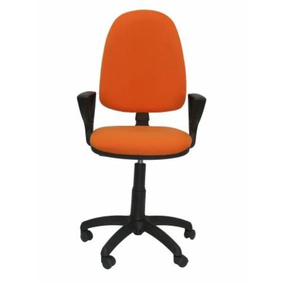 Silla Ayna bali naranja claro con brazos