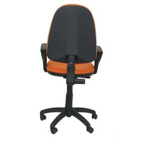 Silla Ayna bali naranja claro con brazos