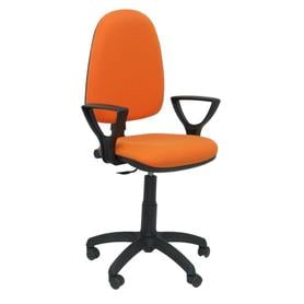 Silla Ayna bali naranja claro con brazos