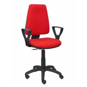 Silla  Elche CP bali rojo brazos fijos