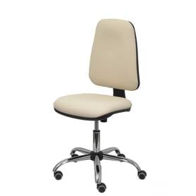 Silla Socovos similpiel crema