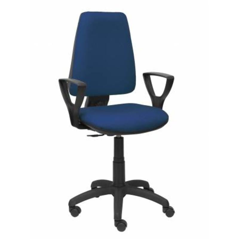 Silla Elche CP bali azul marino brazos fijos