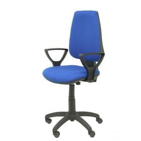 Silla Elche CP bali azul brazos fijos