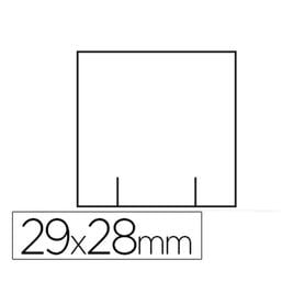 Etiquetas meto blanca 29x28 mm troquelada rollo de 700 etiquetas