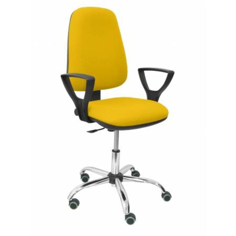 Silla Socovos bali amarillo brazos fijos