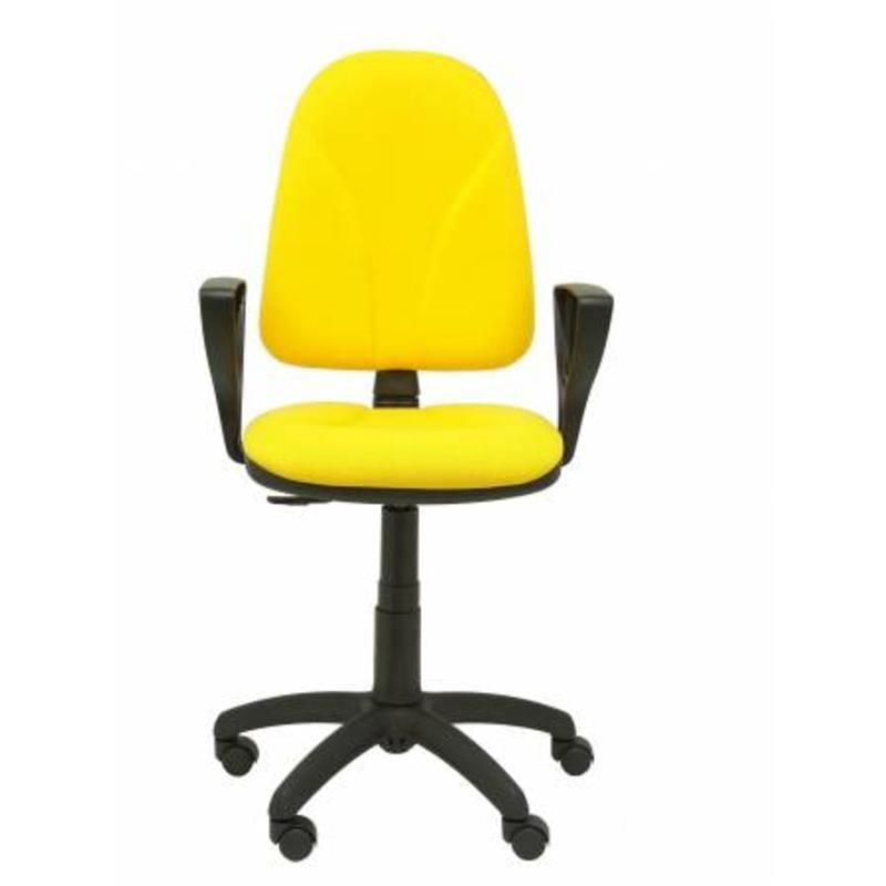 Silla Algarra bali amarillo brazos fijos