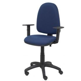 Silla Tribaldos azul marino con brazos regulables