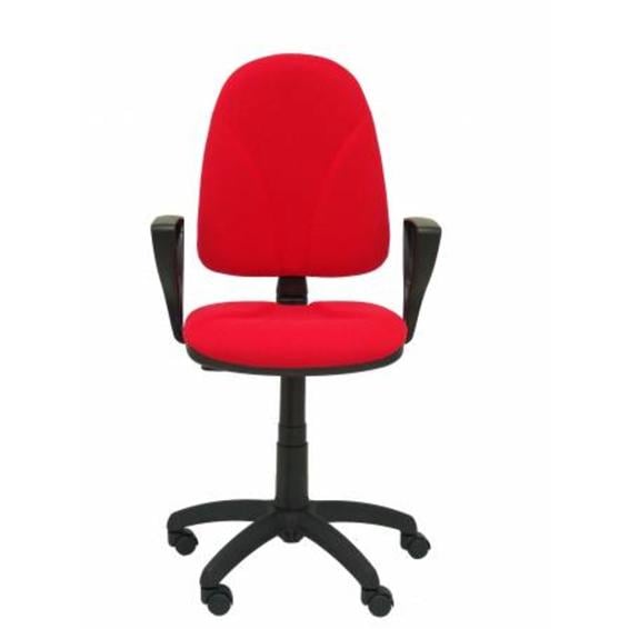 Silla Algarra bali rojo brazos fijos