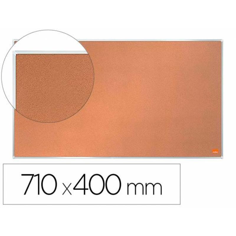 Tablero de anuncios nobo impression pro corcho formato panoramico 32/ 710x400 mm