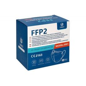 Mascarilla facial ffp2 verona autofiltrante certificado ce con ajuste nasal embolsada individualmente blanca