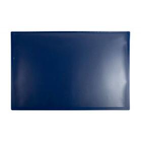 Vade sobremesa exacompta clean safe polipropileno azul 59x39 cm