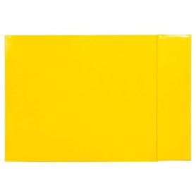 Caja archivador liderpapel de palanca carton din-a4 documenta lomo 82mm color amarillo