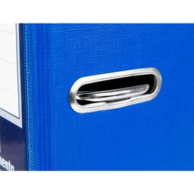 Modulo liderpapel 2 archivadores folio 2 anillas mecanismo de palanca 75mm azul